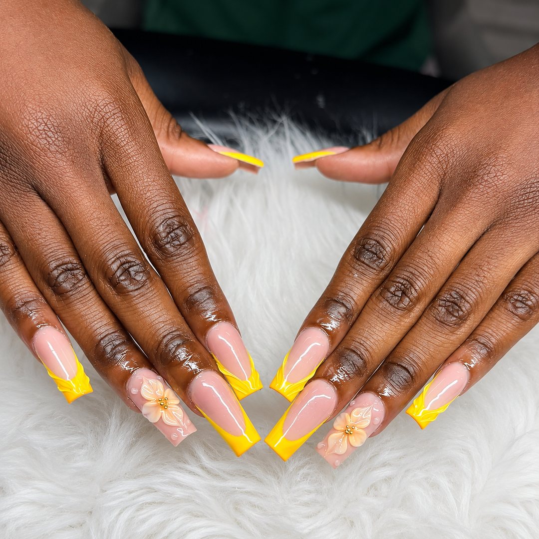 Colour Powder French Tip